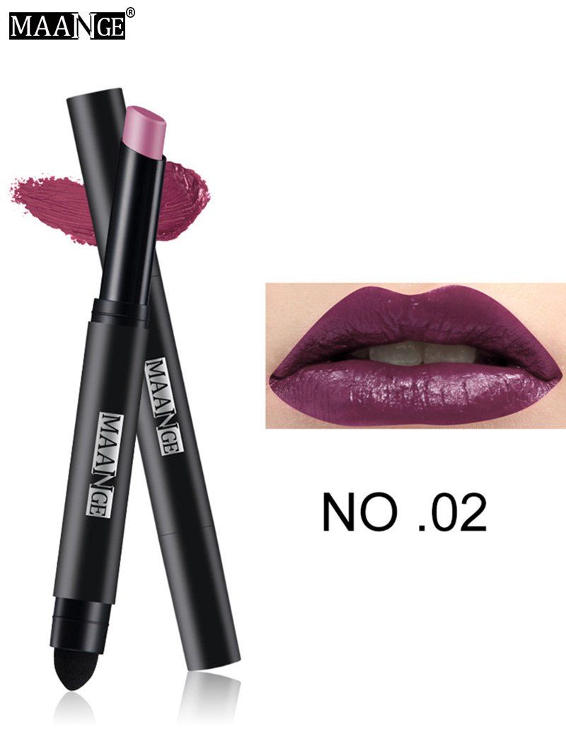 

Double-headed Matte Lasting Air Lipstick Pen, #02