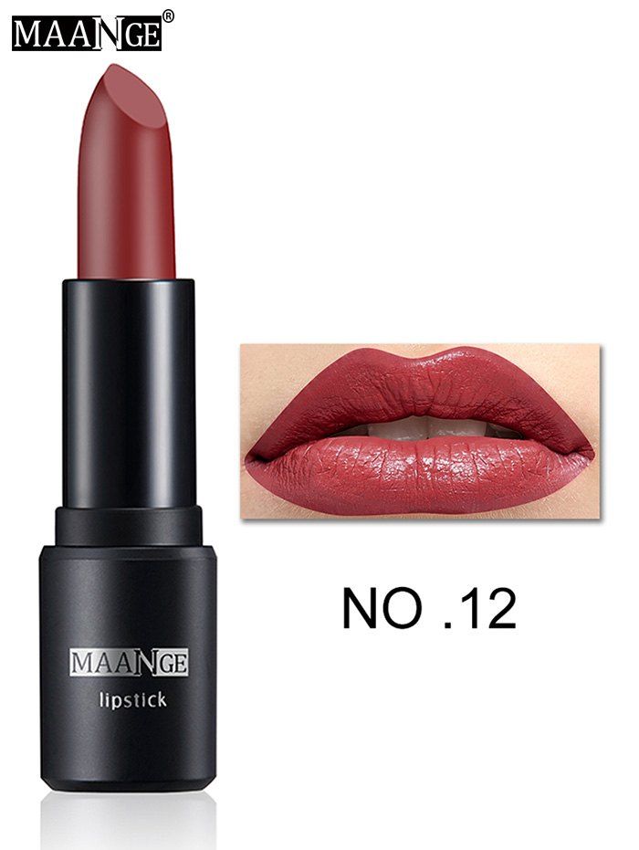 

Frosted Matte Long Wear Lipstick, #12