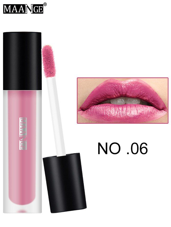 

Moisturizing Long Wear Matte Lip Glaze, #06