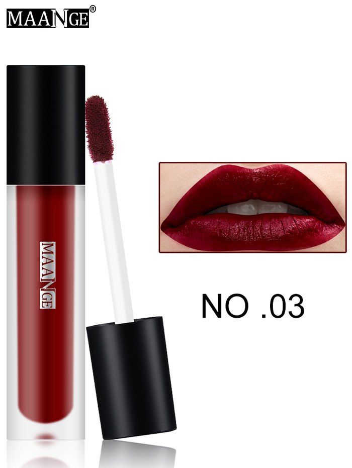 

Moisturizing Long Wear Matte Lip Glaze, #03