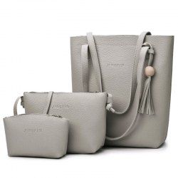 Tassel 3 Pieces Handbag Set