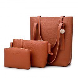 Tassel 3 Pieces Handbag Set