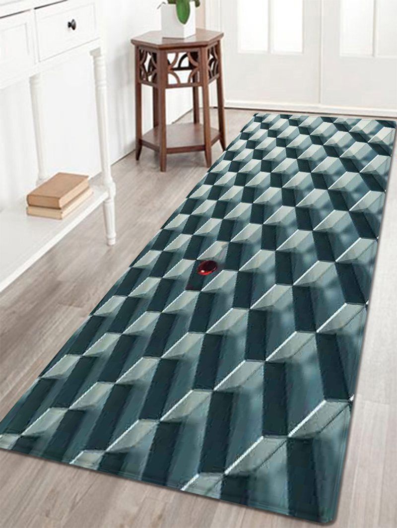2018 Geometric Pattern Water Absorption Anti Skid Area Rug Geometric Pattern Water Absorption Anti Skid Area Rug