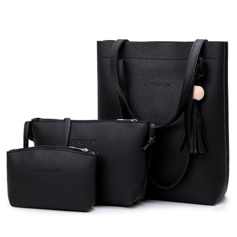 Affordable Tassel 3 Pieces Handbag Set  