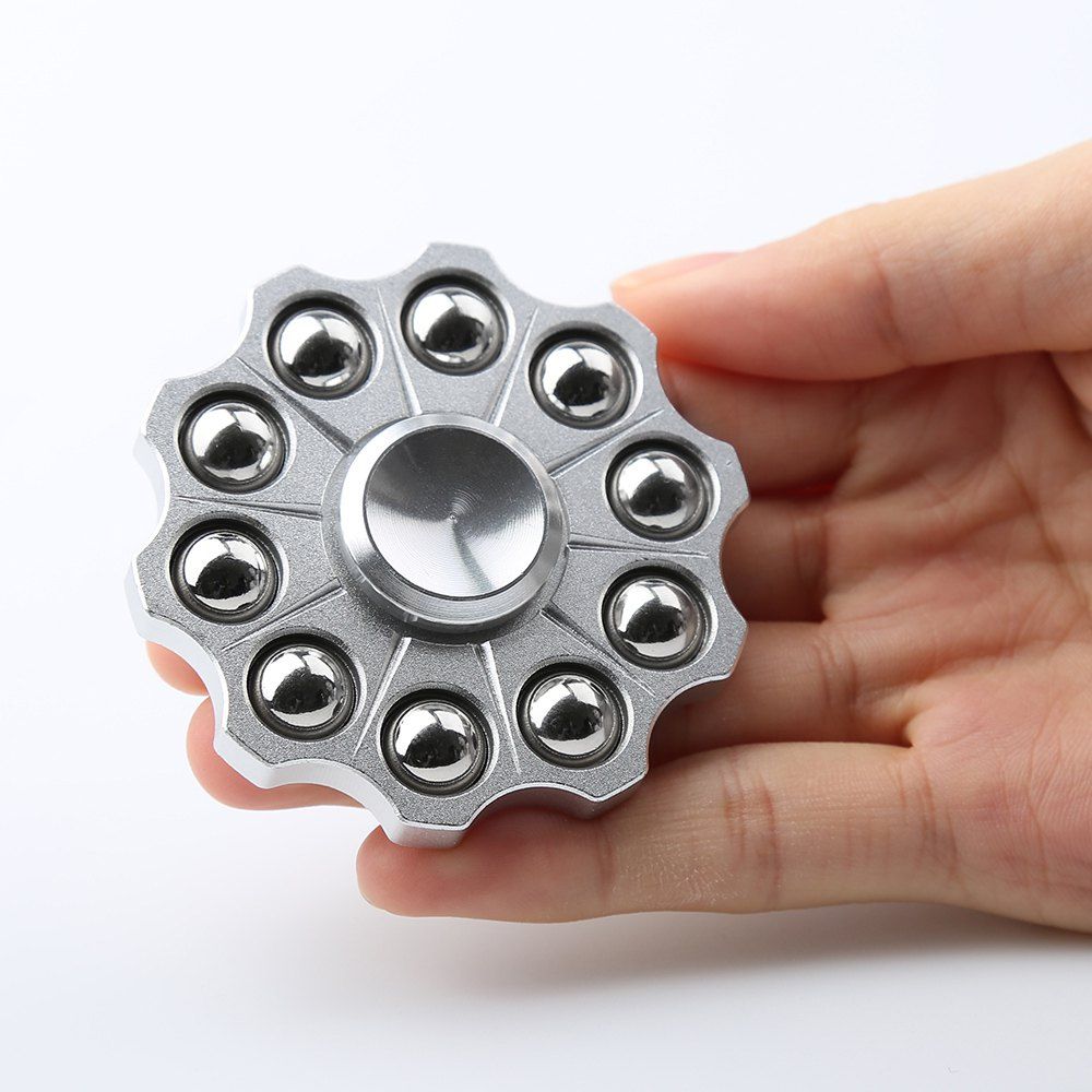 [34 OFF] Metal Balls EDC Fidget Metal Spinner Antistress Toy Rosegal