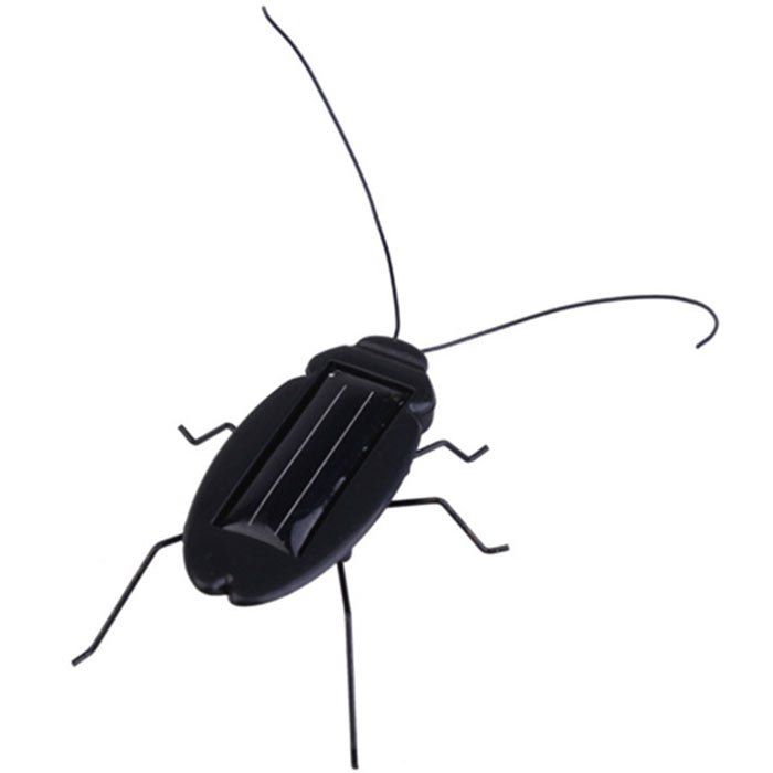 

Solar Powered Cockroach Educational Toy, Black
