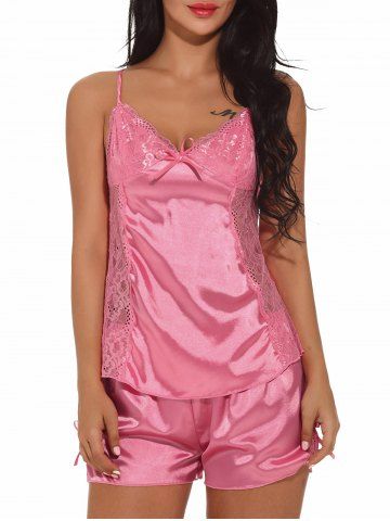 Best Satin Slip Top with Shorts Sleepwear  