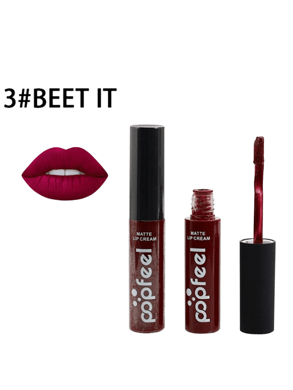 

Long Lasting Matte Liquid Lipgloss, #03