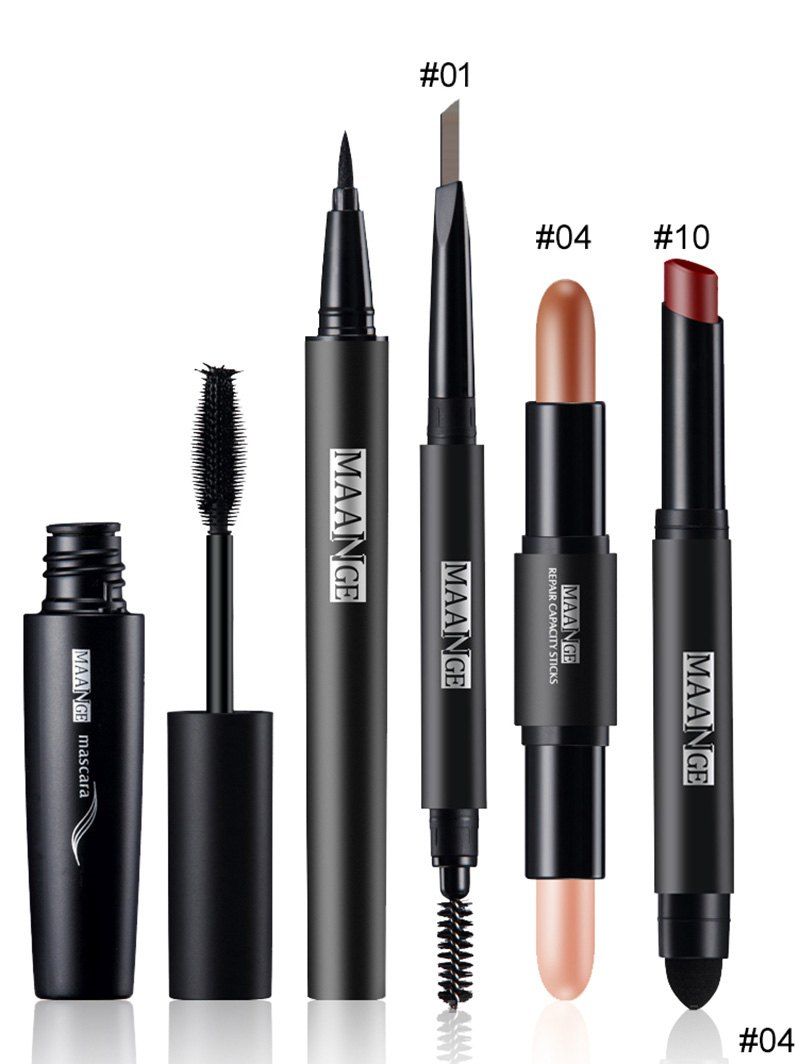 

5Pcs Portable Makeup Cosmetics Set, #04