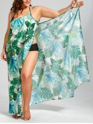 plus size maxi coverup