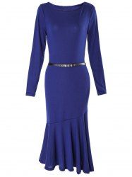 Deep blue color dress Deep blue color dress