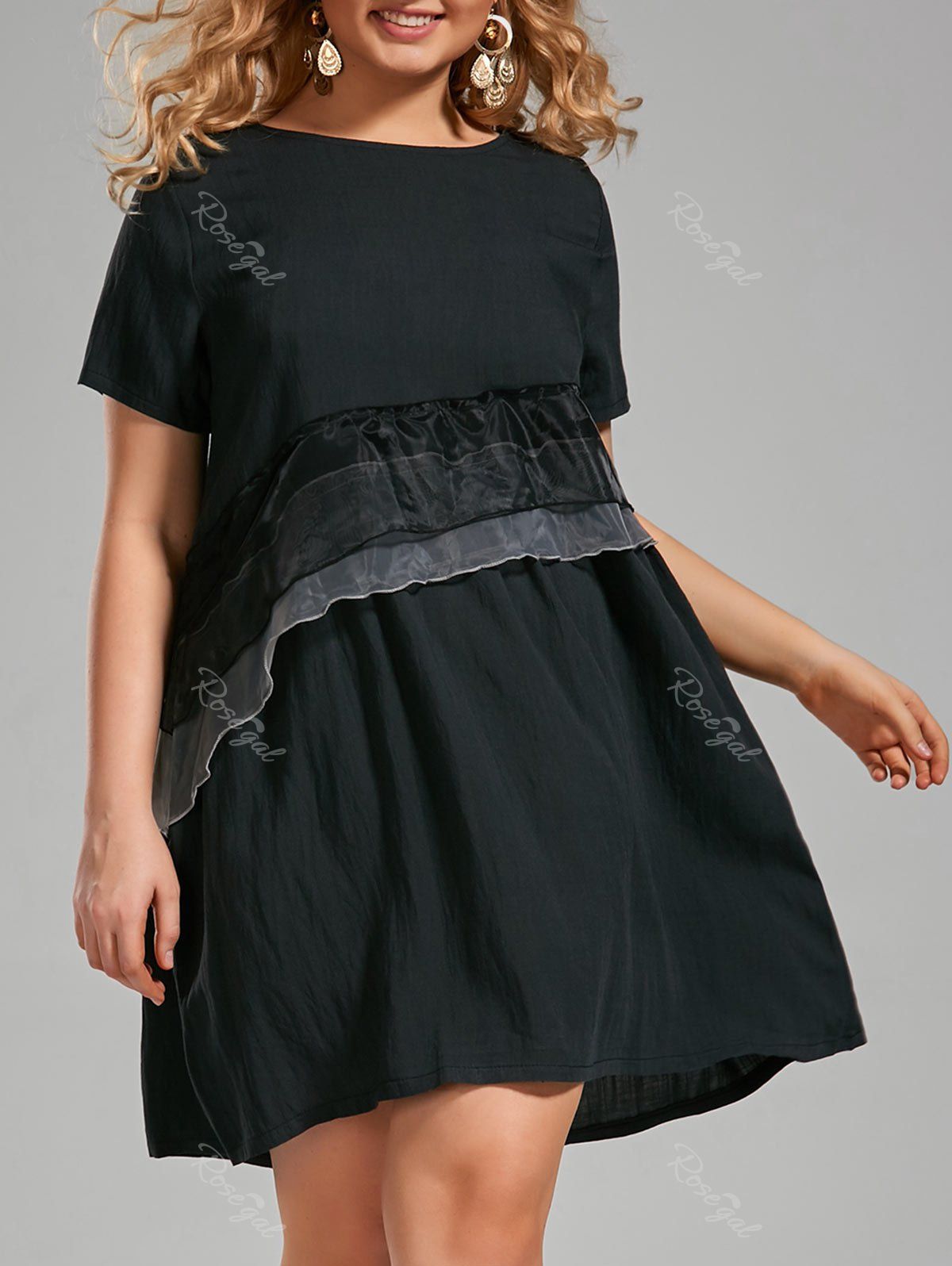 robe en voile grande taille