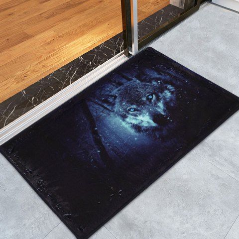 Wolf Rug Free Shipping And Rosegal Snow Wolf Slip Resistant C Fleece Area Rug