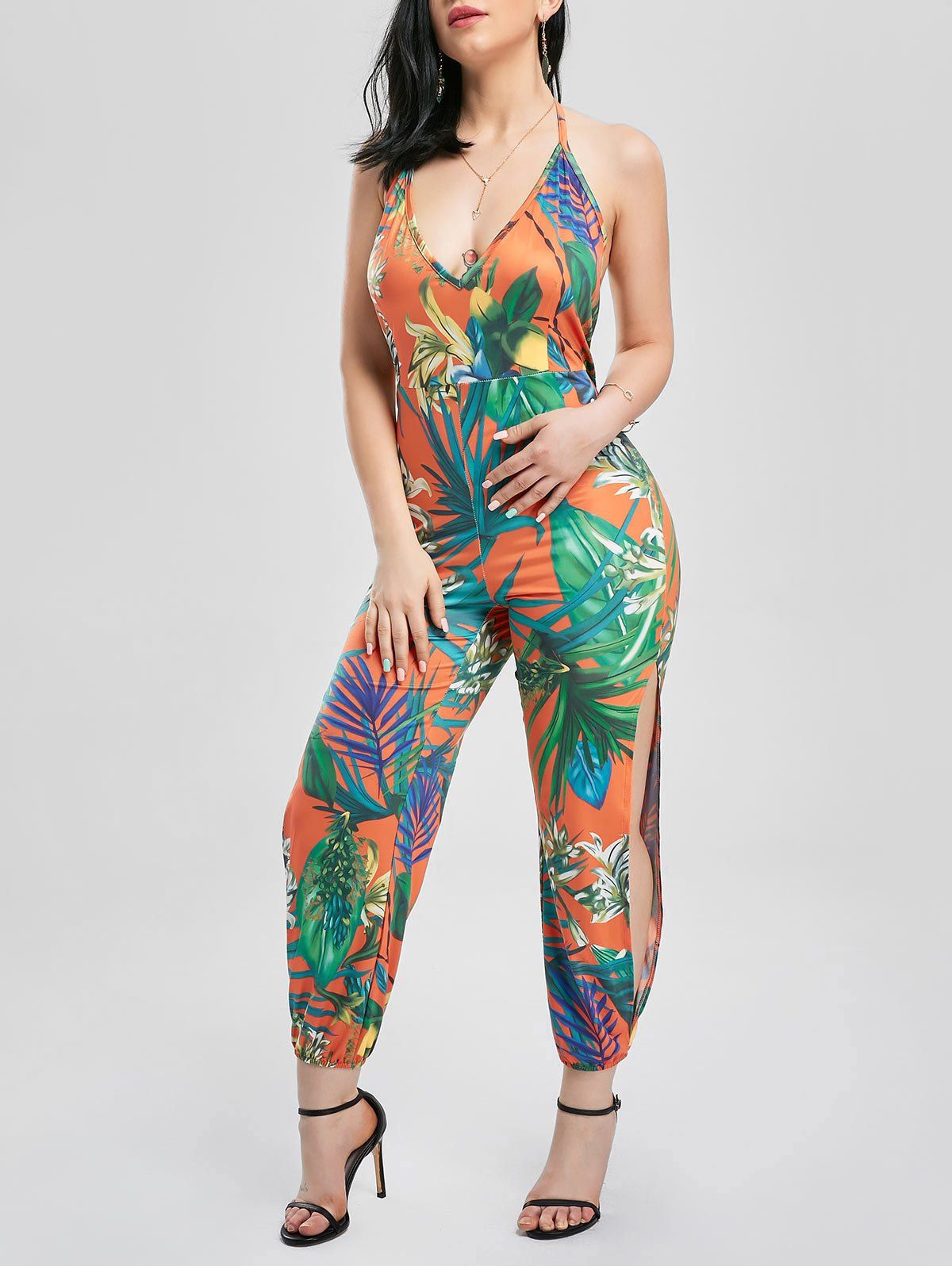 tropical jumpsuit