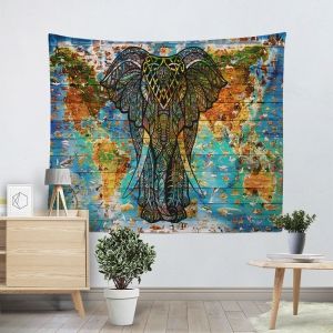 World Map Tapestry Wall Hanging blue w59 inch * l79 inch elephant wall hanging world map tapestry World Map Tapestry Wall Hanging blue w59 inch * l79 inch elephant wall hanging world map tapestry