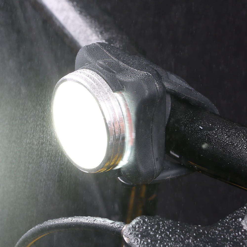 

Outdoor Sport LED Clip On USB Rechargeable Bicycle Light, Black