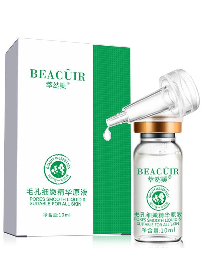 

10ml*1pc Plant Essence Skin Repaired Shrink Pores Liquid, White
