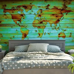 World Map Wall Hanging green w51 inch * l59 inch wall hanging world map printed tapestry World Map Wall Hanging green w51 inch * l59 inch wall hanging world map printed tapestry