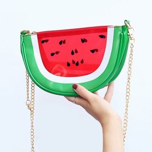 Transparent Fruit Crossbody Bag