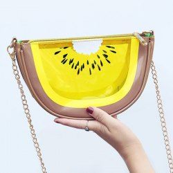 Transparent Fruit Crossbody Bag