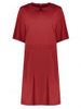 Collared Plus Size A Line Dress with Pockets -  