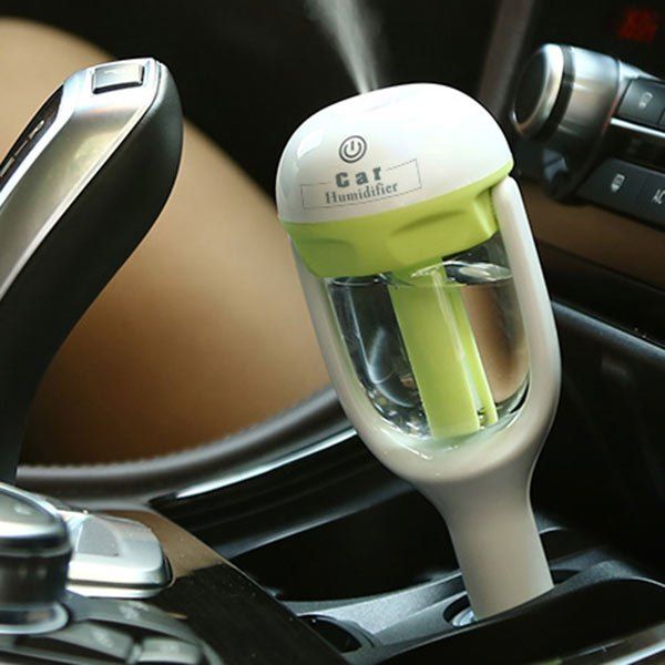 

Mini Creative Aromatherapy Car Humidifier, Green
