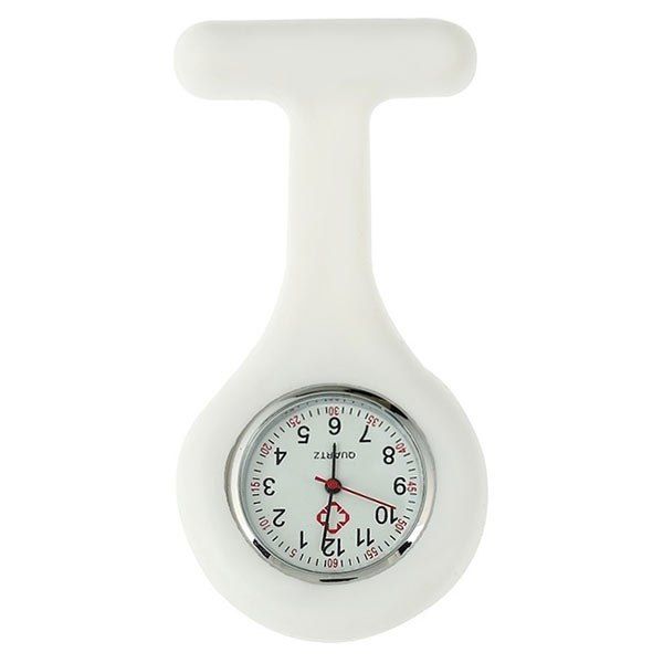 

Nurses Silicone Fob Watch, White