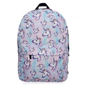 Unicorn Printed Backpack