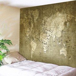 World Map Wall Hanging bronze w71 inch * l91 inch retro world map wall hanging tapestry World Map Wall Hanging bronze w71 inch * l91 inch retro world map wall hanging tapestry