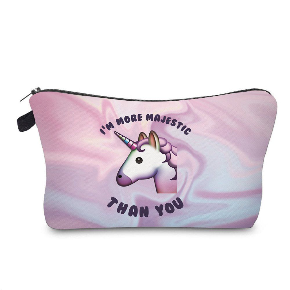 

Unicorn Print Makeup Bag, Colormix
