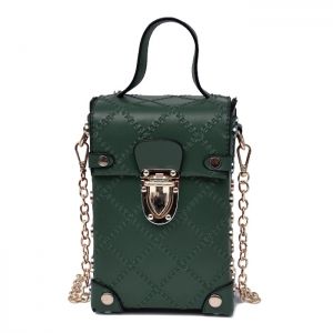 Stitching Cross Body Chain Bag