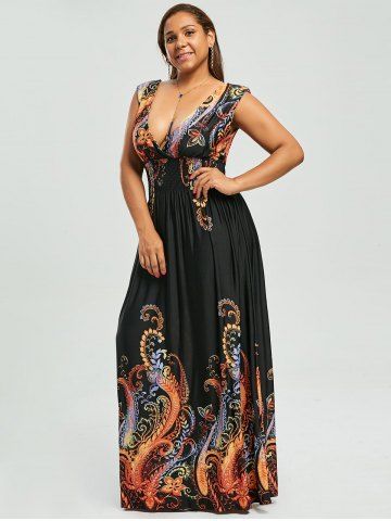 Long Black Slit Prom Dress Patterns For