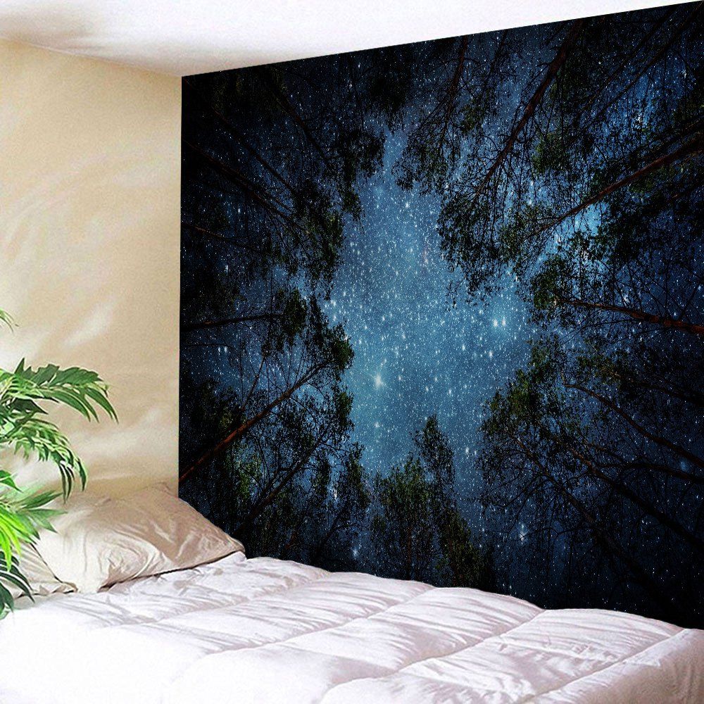 

Wall Hanging Night Sky Print Tapestry, Midnight