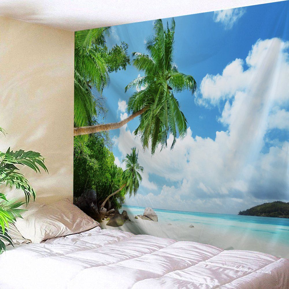 41 OFF Beach Scenic Wall Hanging Bedroom Decor Tapestry Rosegal 41 OFF Beach Scenic Wall Hanging Bedroom Decor Tapestry Rosegal