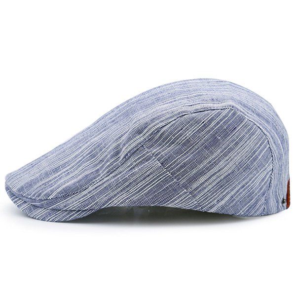 pinstripe newsboy cap