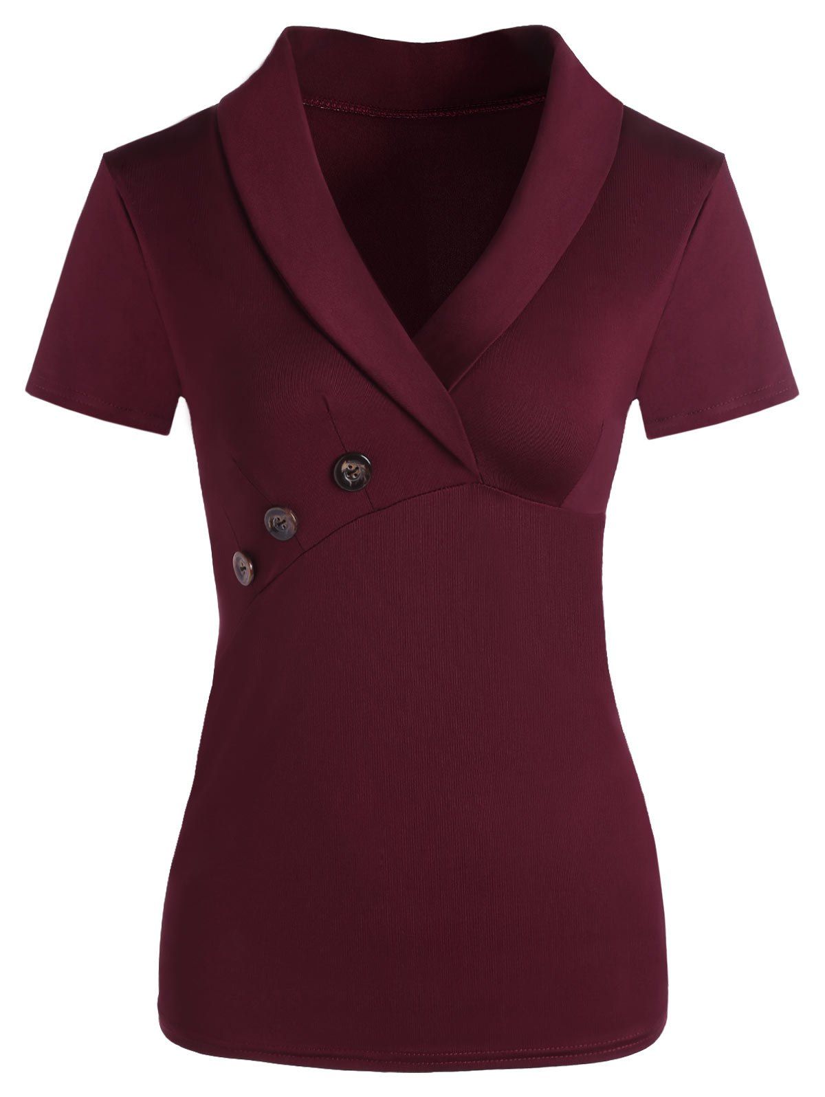 womens shawl collar shirt