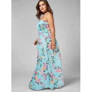Plus Size Bandeau Dress