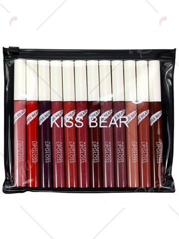 12 Colors Waterproof Moisturizing Long Wear Lip Glaze