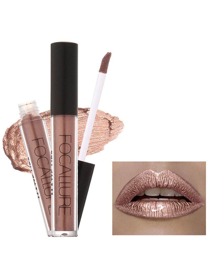 

Metallic Color Moisturizing Waterproof Lip Glaze, #03
