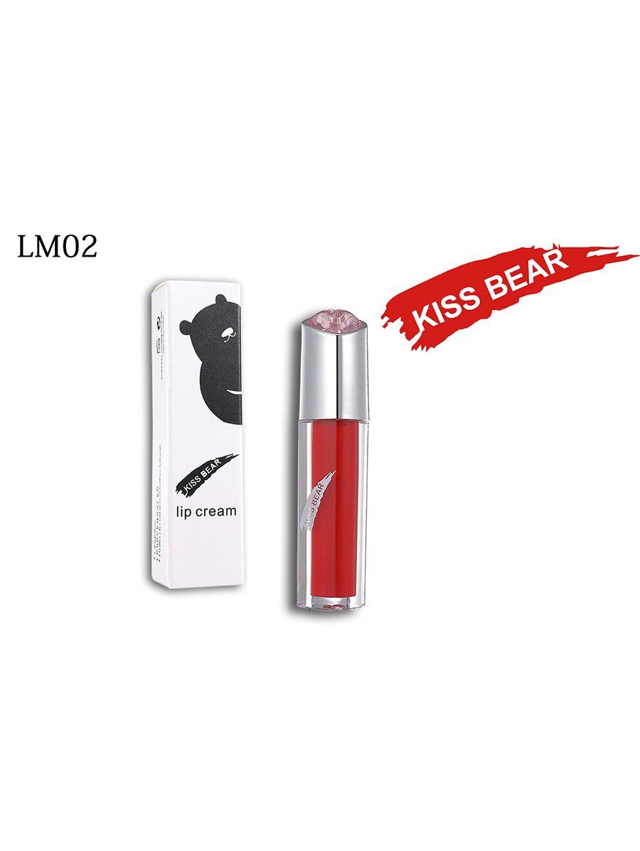

Waterproof Heart Shape Moisturizing Lip Gloss, #01