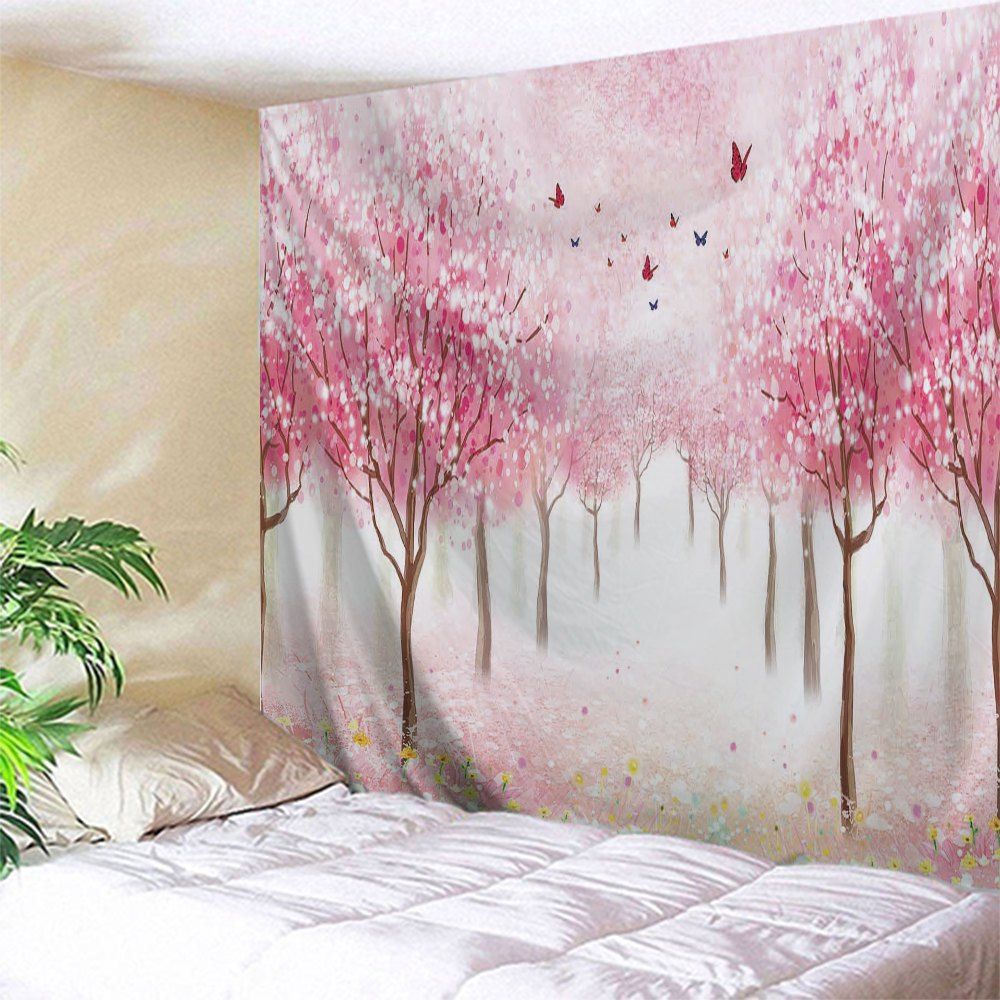 2018 Fl Trees Forest Print Tapestry Wall Hanging Art Decoration New Fl Trees Forest Print Tapestry Wall Hanging Art Decoration