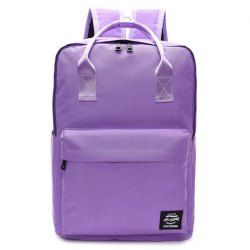 Double Pocket Top Handle Backpack