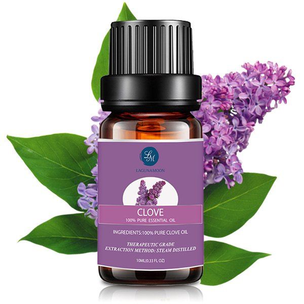10ml Premium Therapeutic Natural Clove Essential Oil, Purple