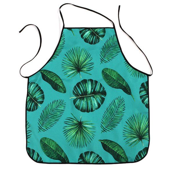 

Water Resistant Fabric Greenery Leaves Apron, Green