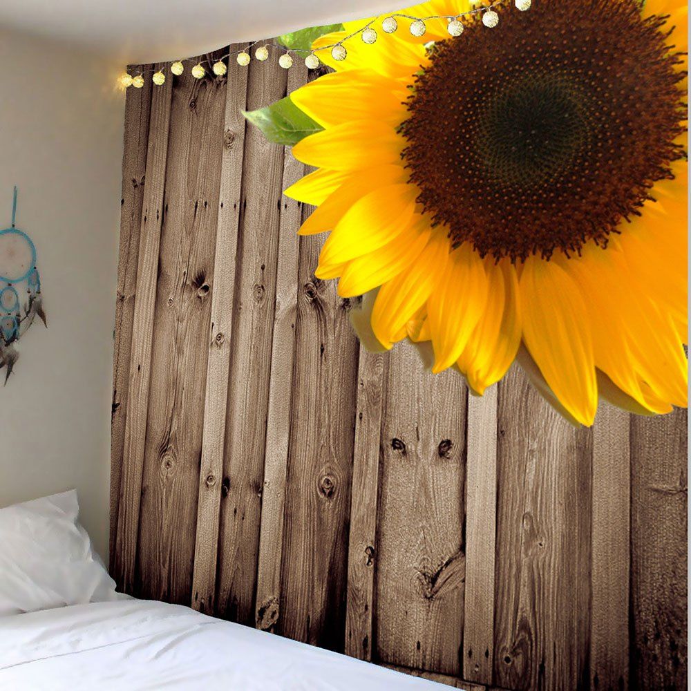 53% OFF Home Decor Sunflower Pattern Wall Hanging ...