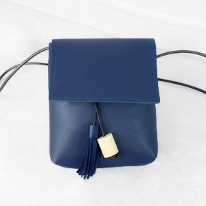 Tassel PU Leather Cross Body Bag