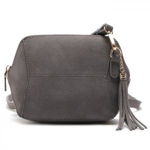 Tassels Geometric Shape Crossbody Bag