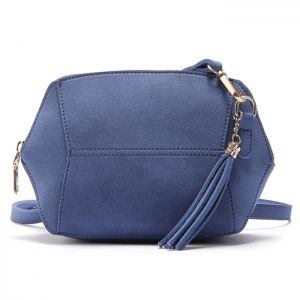Tassels Geometric Shape Crossbody Bag