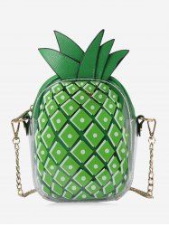 Pineapple Shape Chain Crossbody Bag