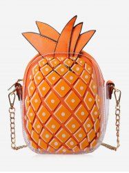Pineapple Shape Chain Crossbody Bag